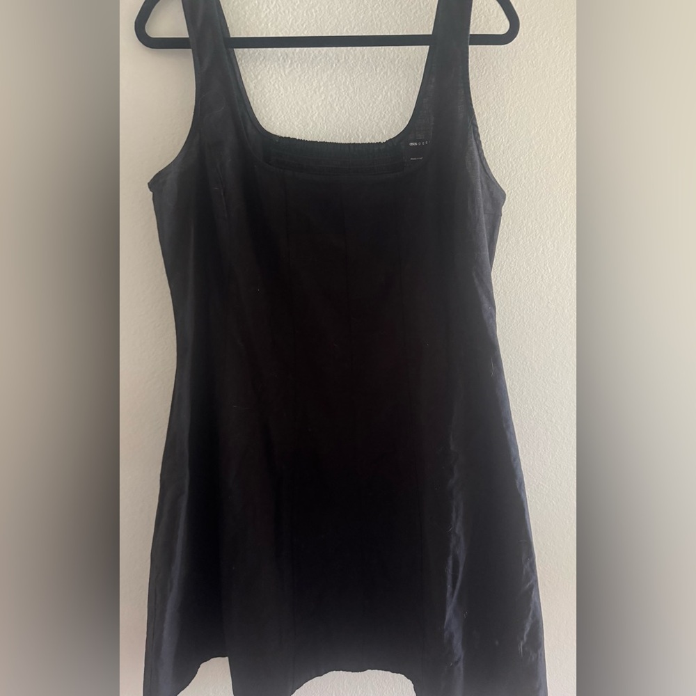 Elegant Black Sleeveless Dress